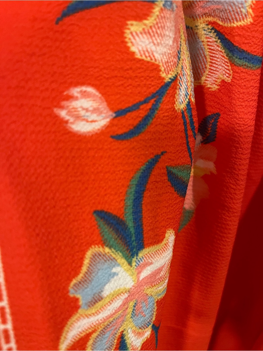 Flying Tomato Red Floral Wide Leg Pants - Picture 5 of 8
